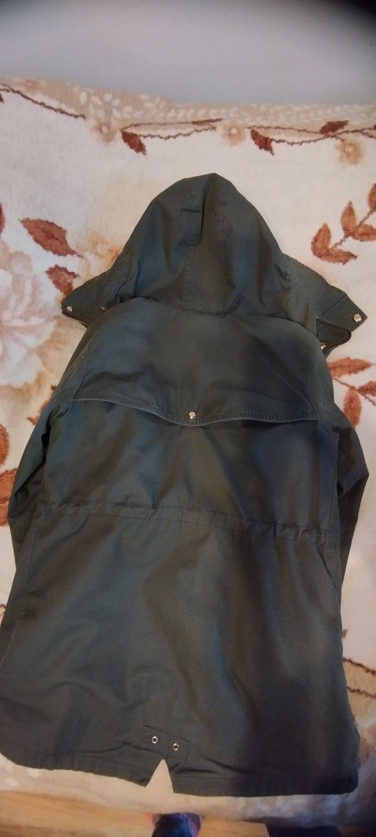 Parka koloru khaki M