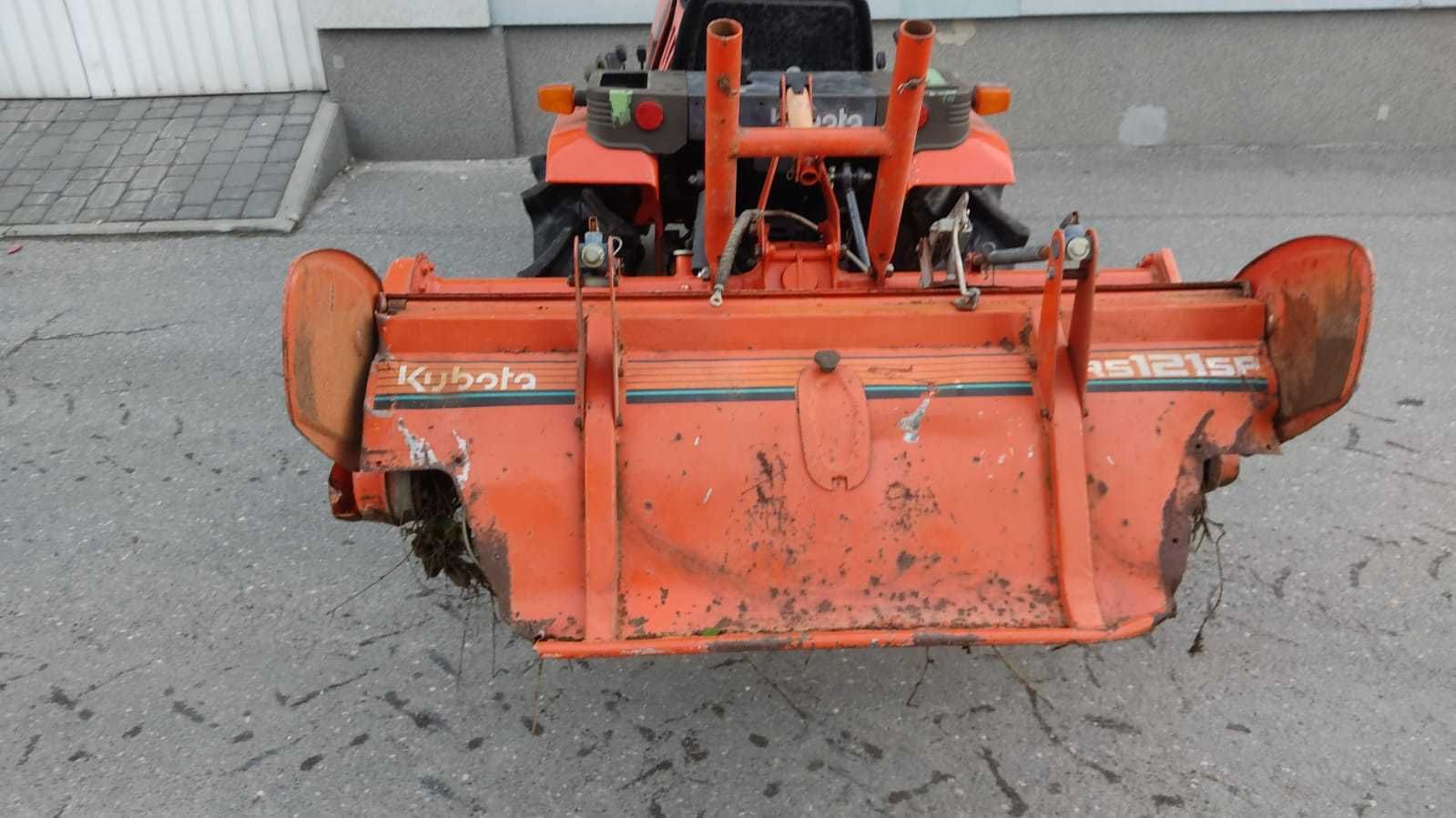 Traktor ciągnik 4x4 KUBOTA A-14 z glebogryzarką nie Iseki nie Yanmar