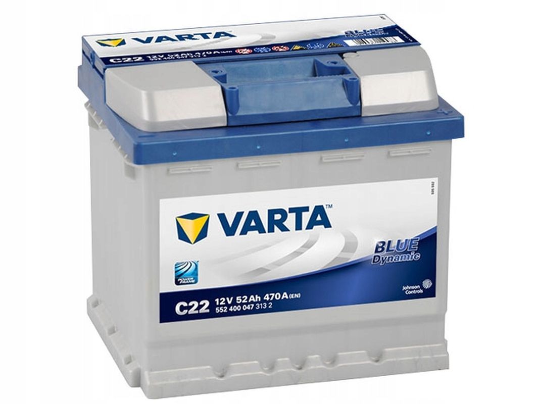 Akumulator Varta Blue Dynamic 52ah 470a C22