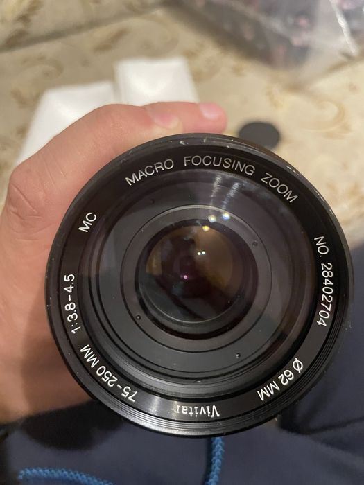 Obiektyw Vivitar 75-250 f3.8-4.5 MC