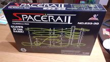 SpaceRail Tor Dla Kulek level 3 Kulkowy rollercoaster świecący
