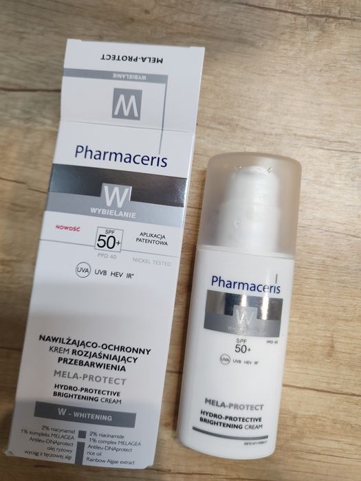 PHARMACERIS W MELA-PROTECT krem wybielający przebarw. na dzień SPF 50+