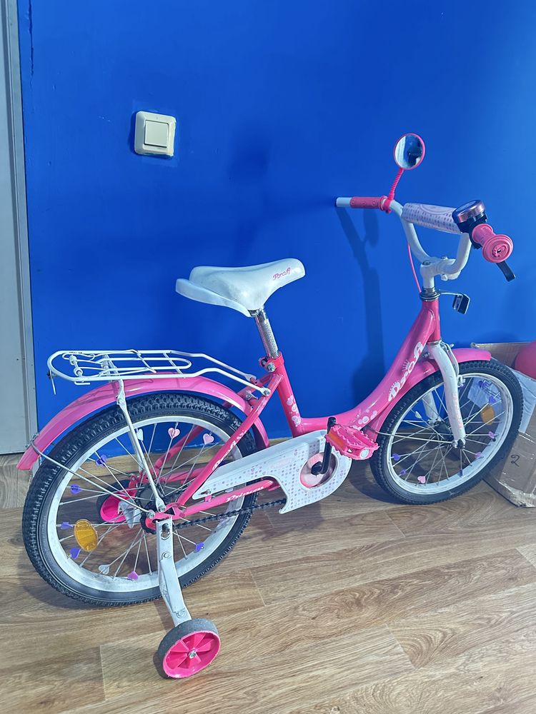 Дитячий велосипед PROF1 Princess 18 дюймів