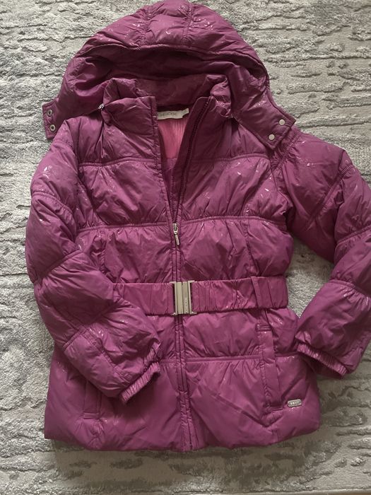Kurtka zimowa Geox puch dziewczęca 10lat