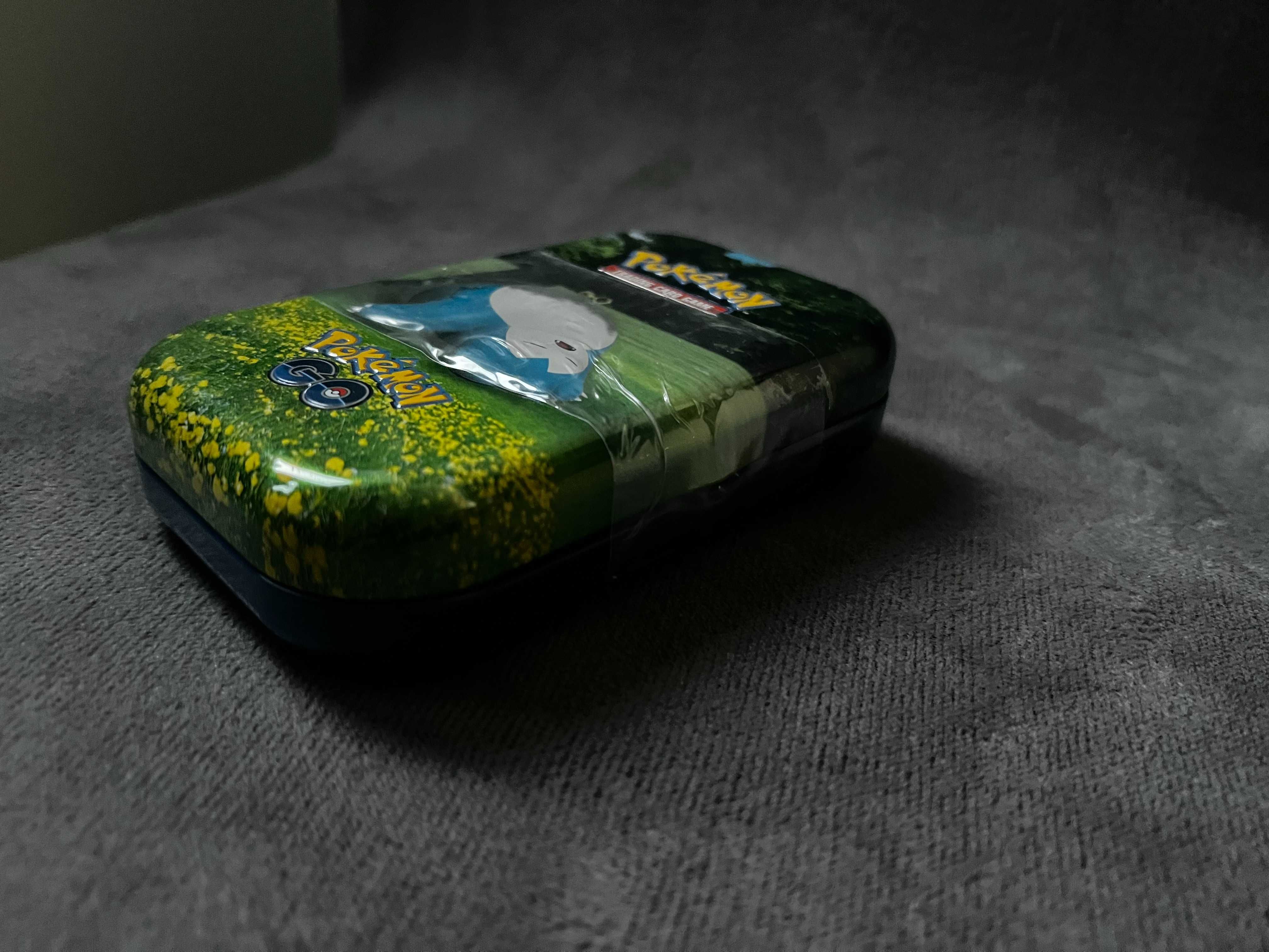 Pokemon TCG Pokemon Go Mini Tin Snorlax nowy oryginalny kolekcjonerski