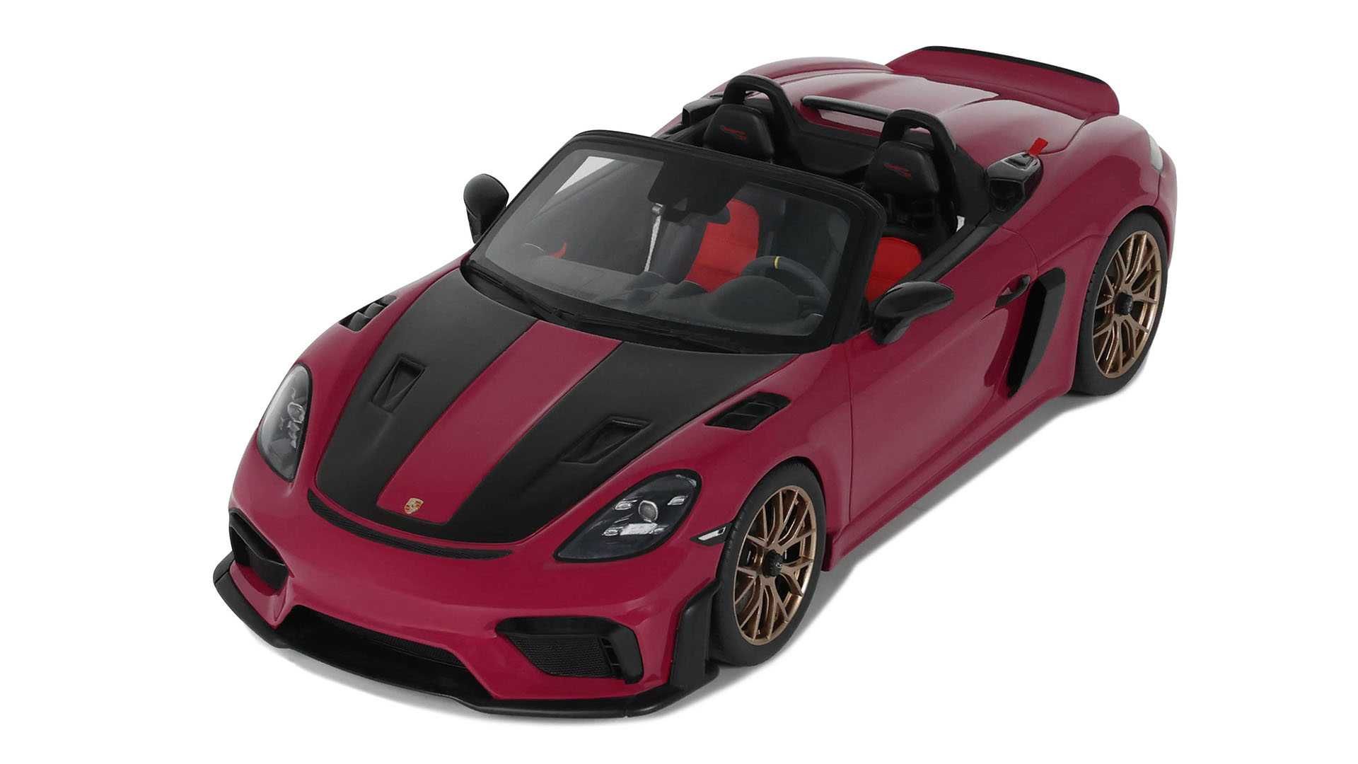Model 1:18 GT Spirit Porsche 718 (982) Spyder RS Weissach package 2023