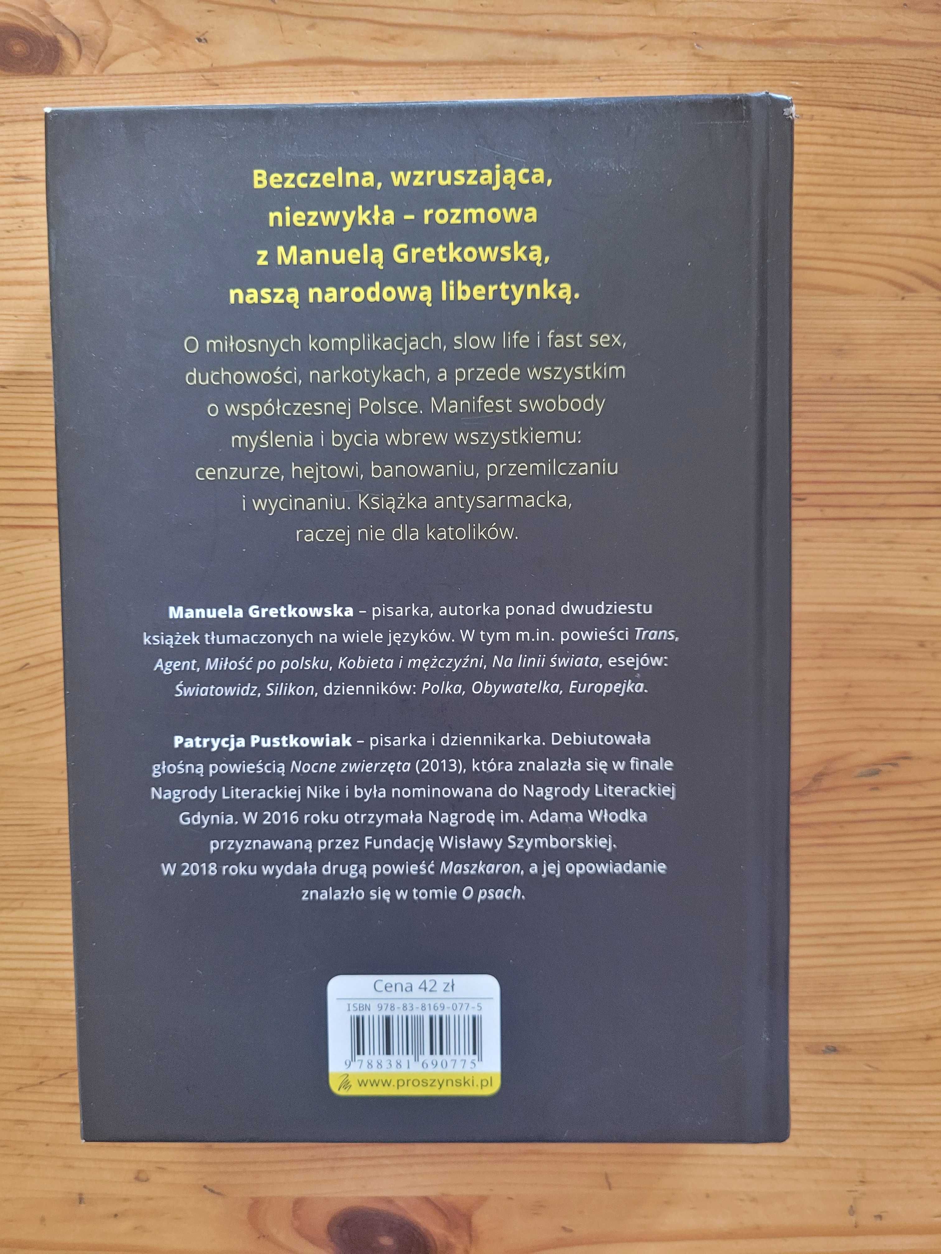 Manuela Gretkowska Trudno z miłości się podnieść