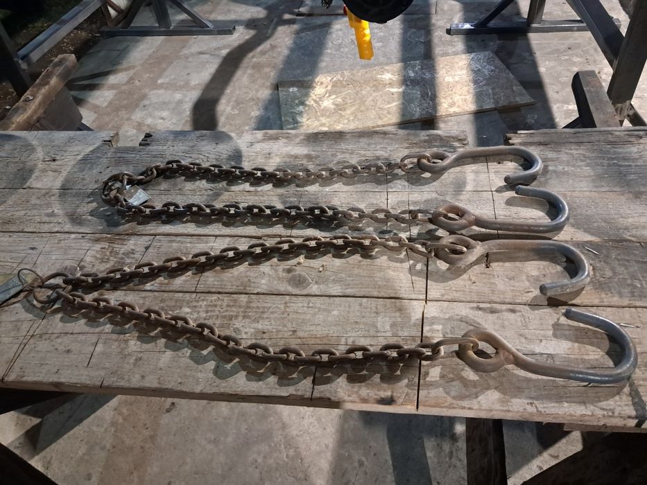 Zawiesia z dużymi hakami udźwig 240kg