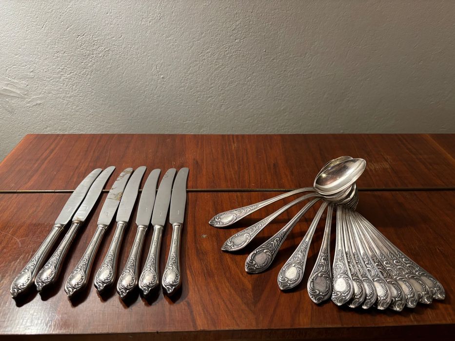 Sztućce, platery