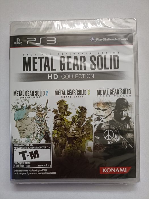 Metal Gear Solid HD Collection Ps3 Nowa w folii