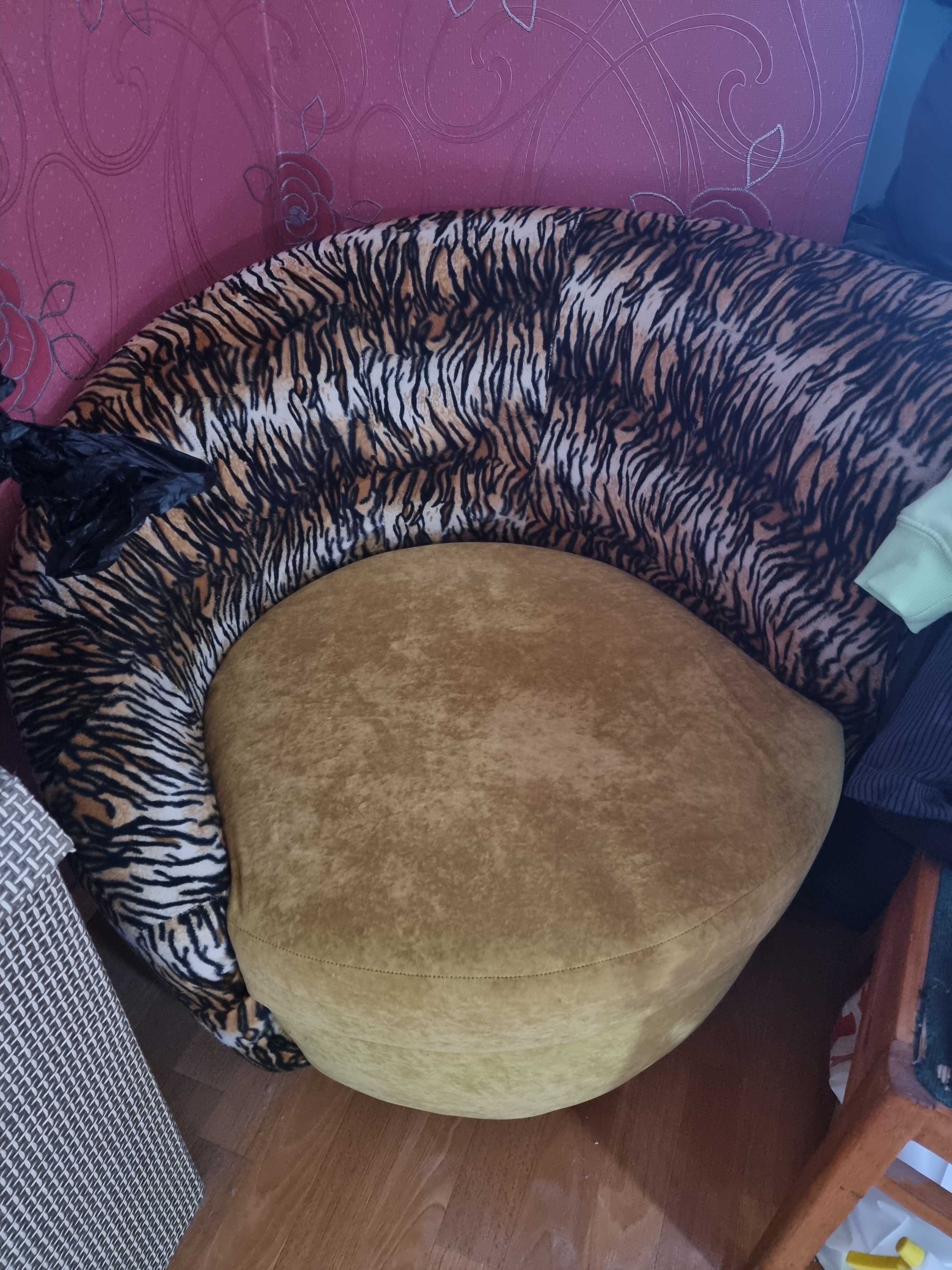 Кресло крісло леопард