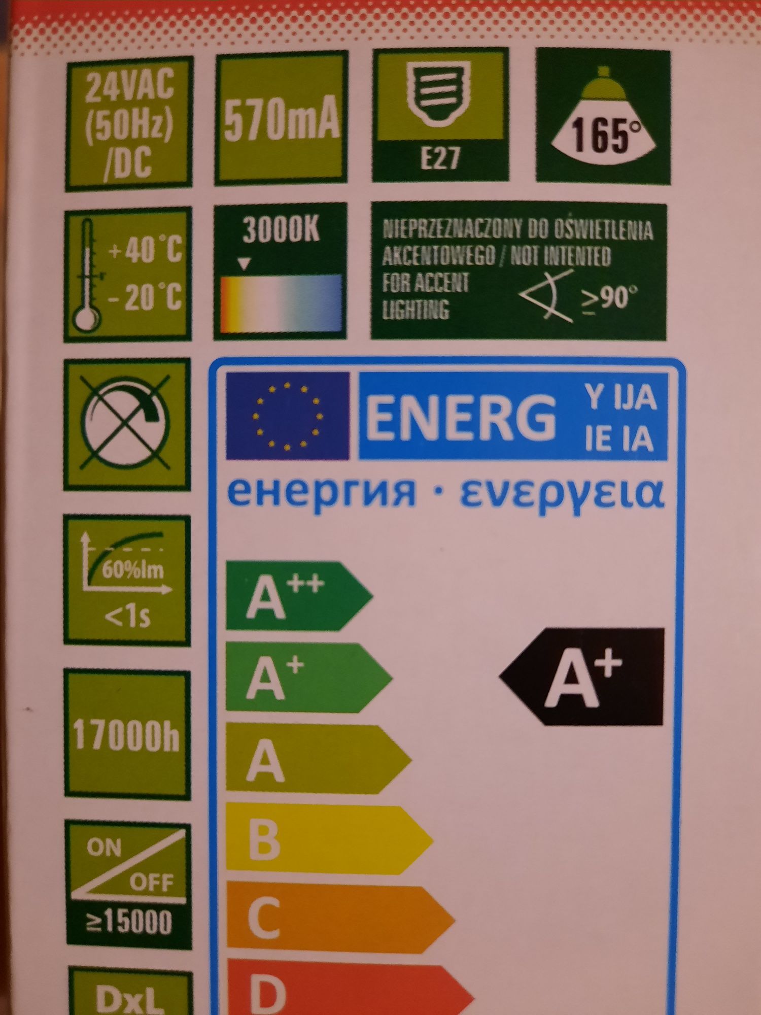 Żarówka Led 24 volt