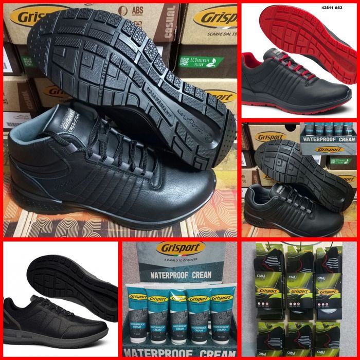 Кросівки grisport (італія) м'яка шкіра.