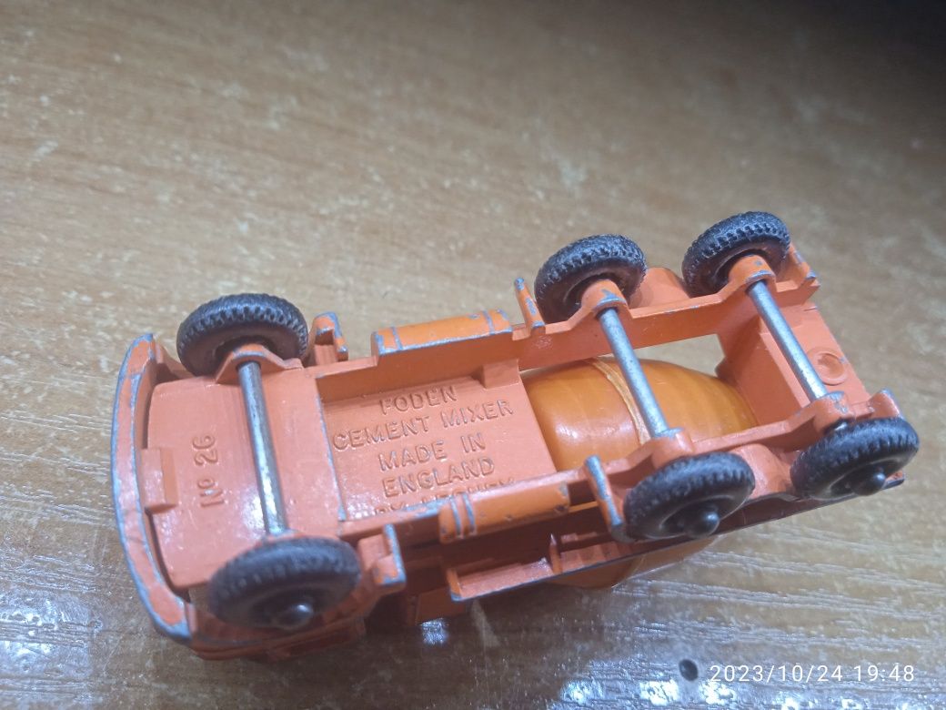 Matchbox Foden Cement Mixer Matchbox No 26 Lesney No 26 Betoniarka