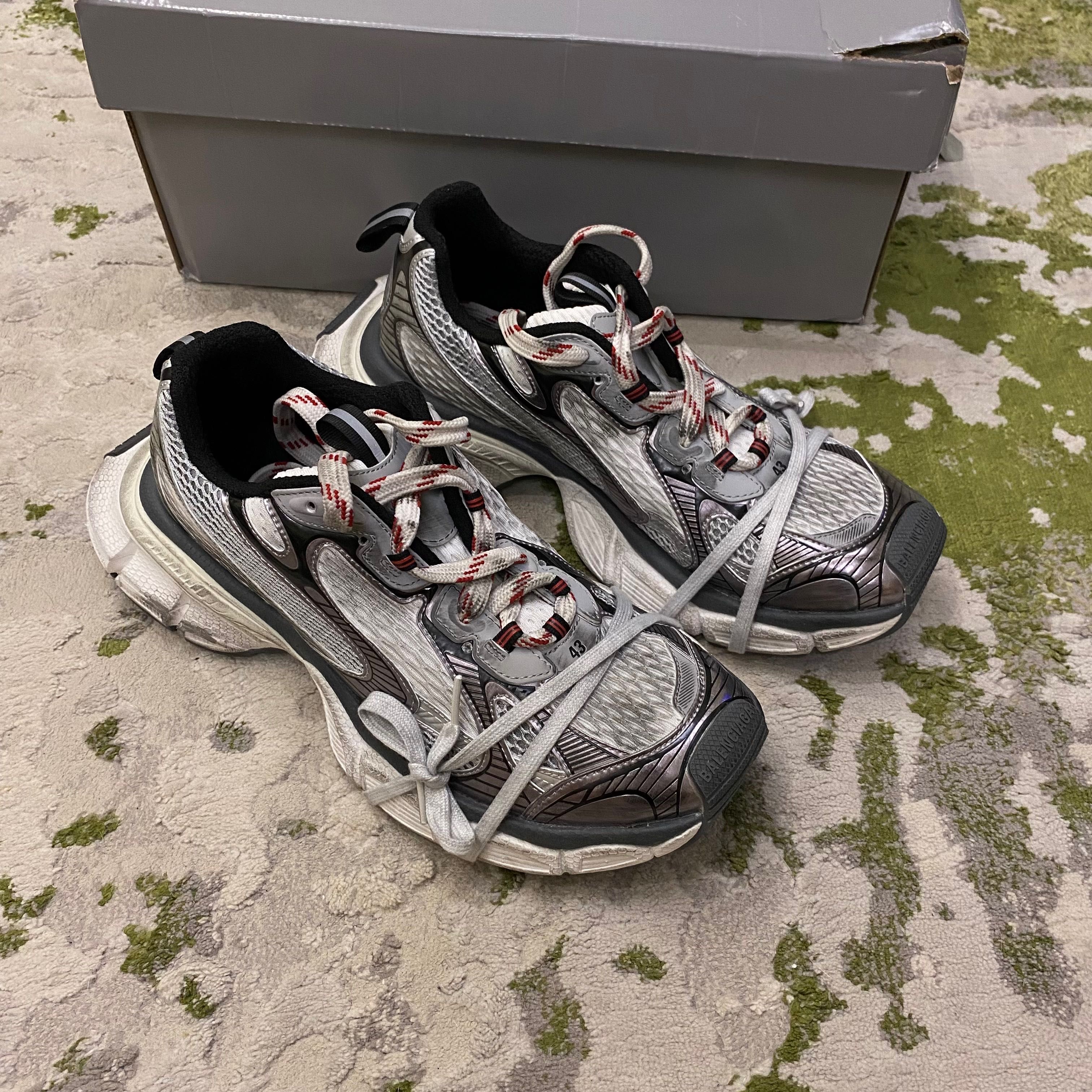 Balenciaga 3XL Grey Silver Black