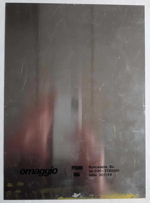 Akt Abstrakcja Grafika na Metalu Sygnatura Autorska