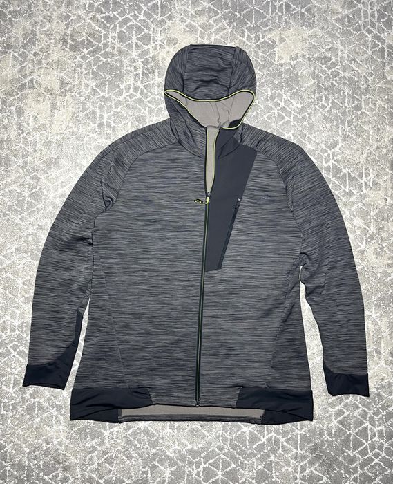 Трекінгове зіп худі Quechua MH 900 Decathlon-на флісі-з кишенею-XXL