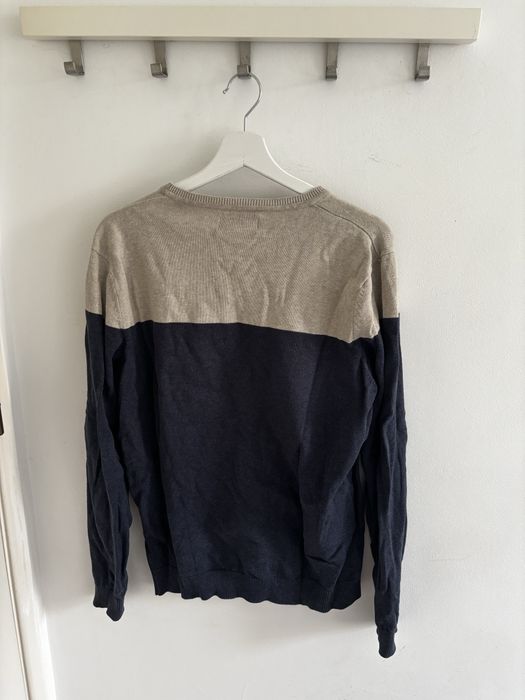 Camisola Azul e Creme Springfield L