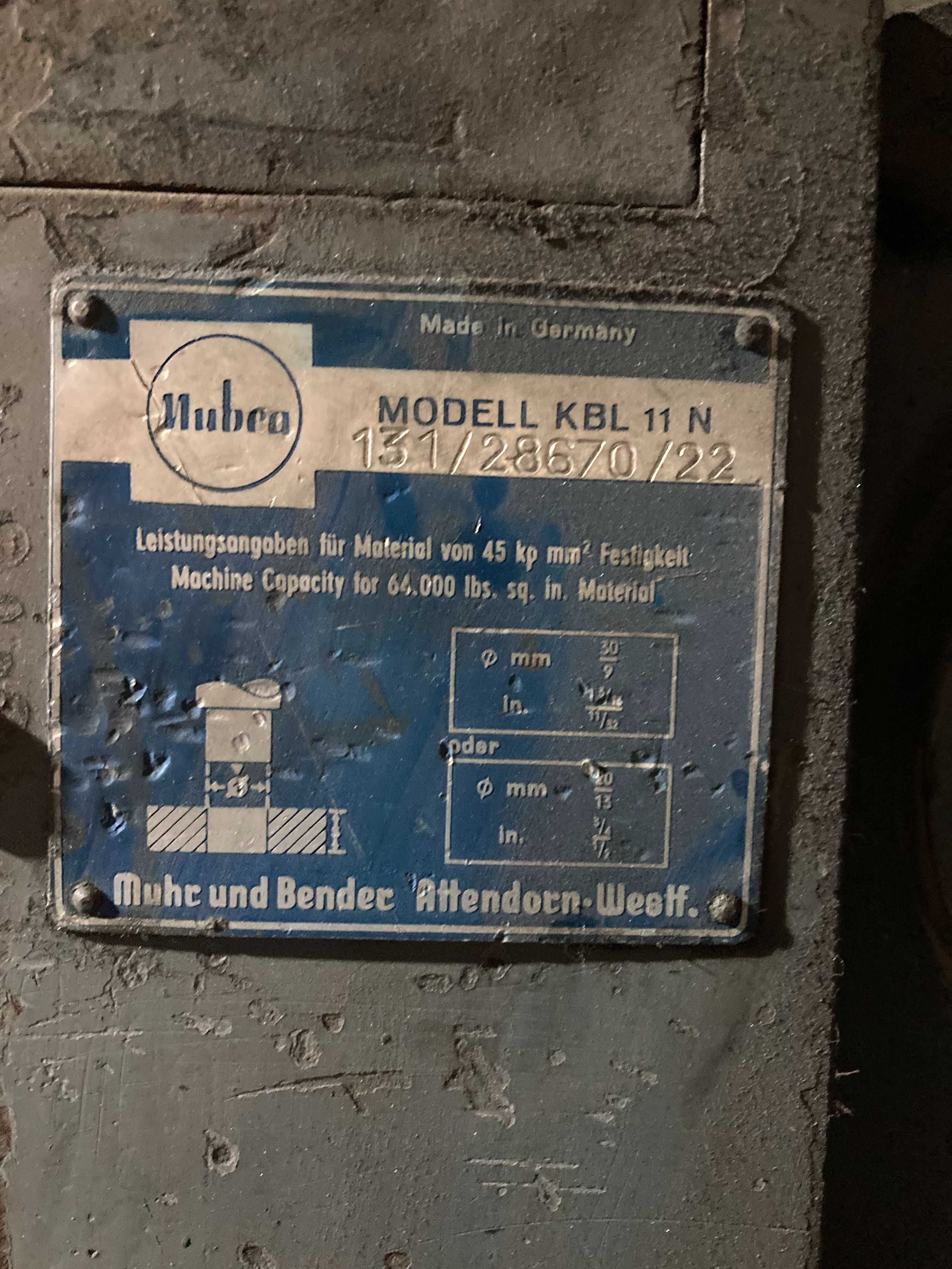 Nożyce uniwersalne Mubea KBL 11N