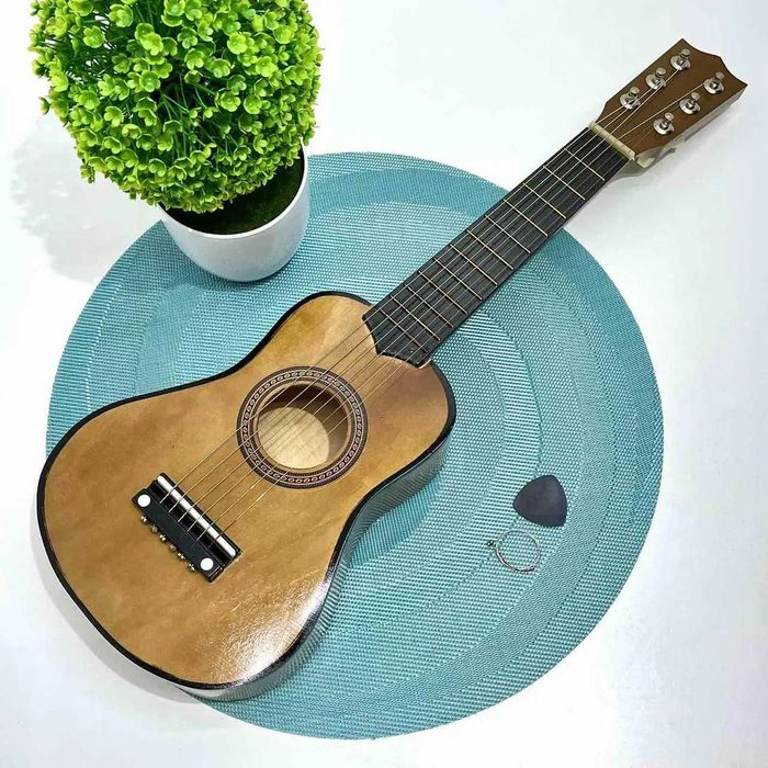 Гітара дерев'яна дитяча 6 струн 52см три види (M 1370) Розд/Дроп