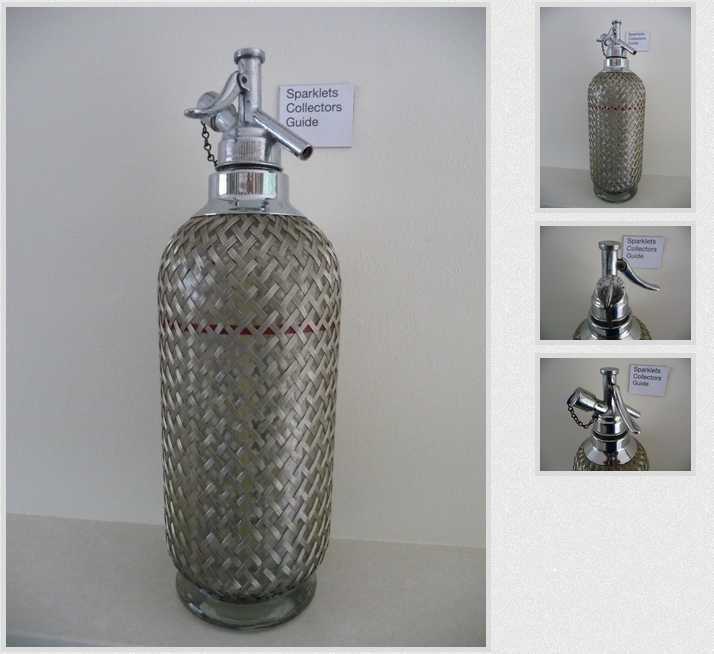 Garrafa Sifão – Sparklets Vintage de 1934