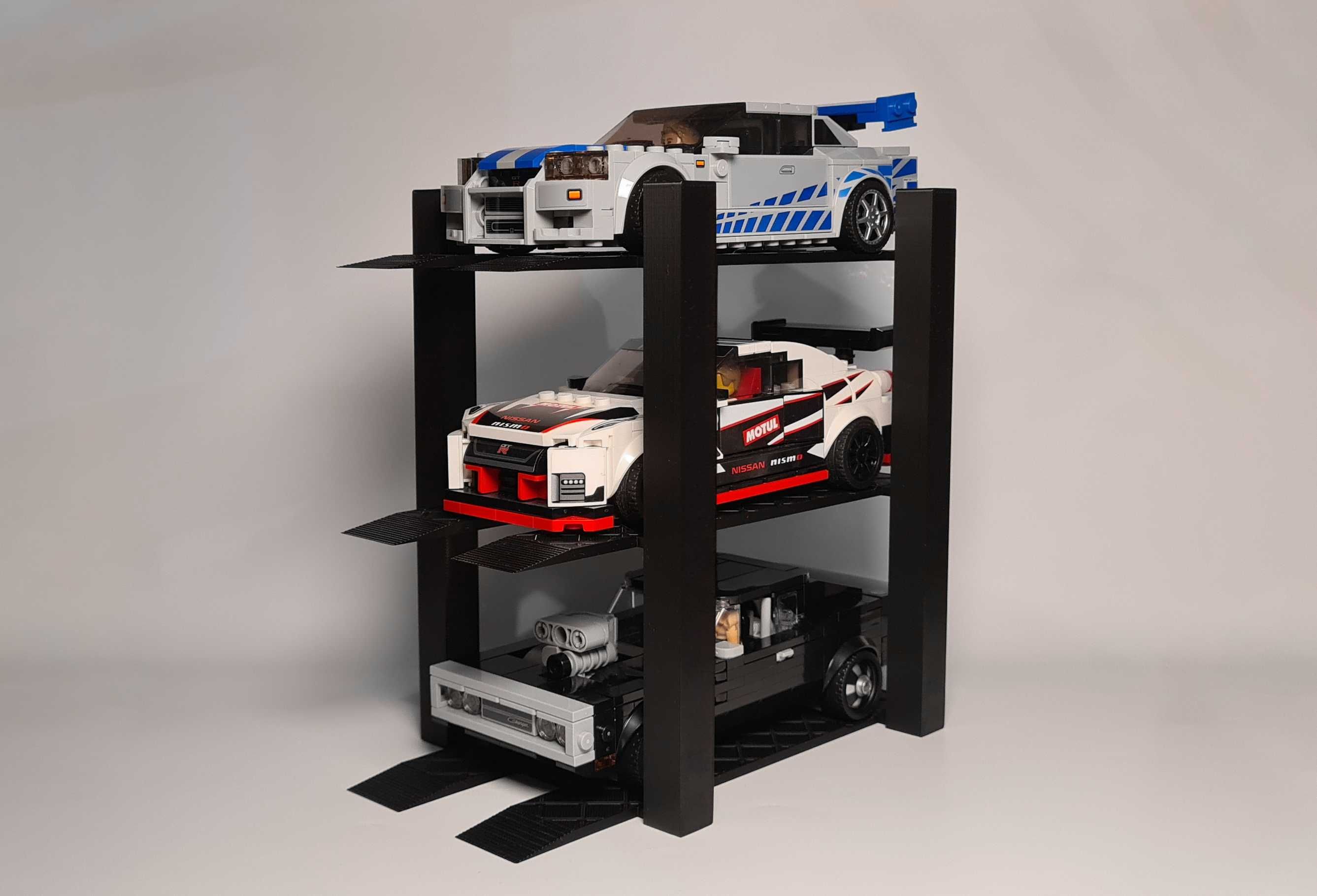 Winda na 3 samochodziki - Lego Speed Champions