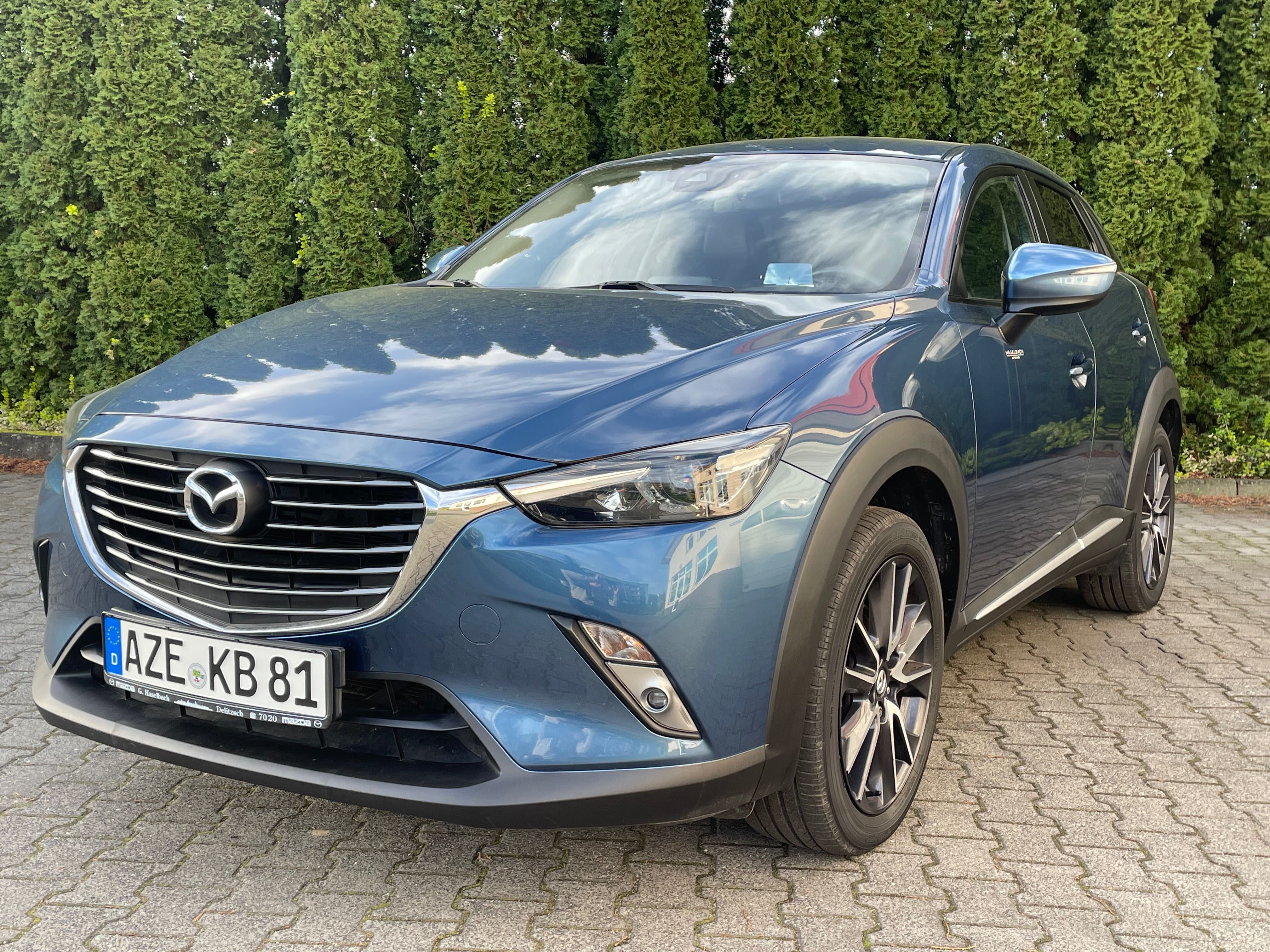 Sprzedam Mazde CX-3 z 2017r 1.5 diesel 105KM bogate wyposażenie