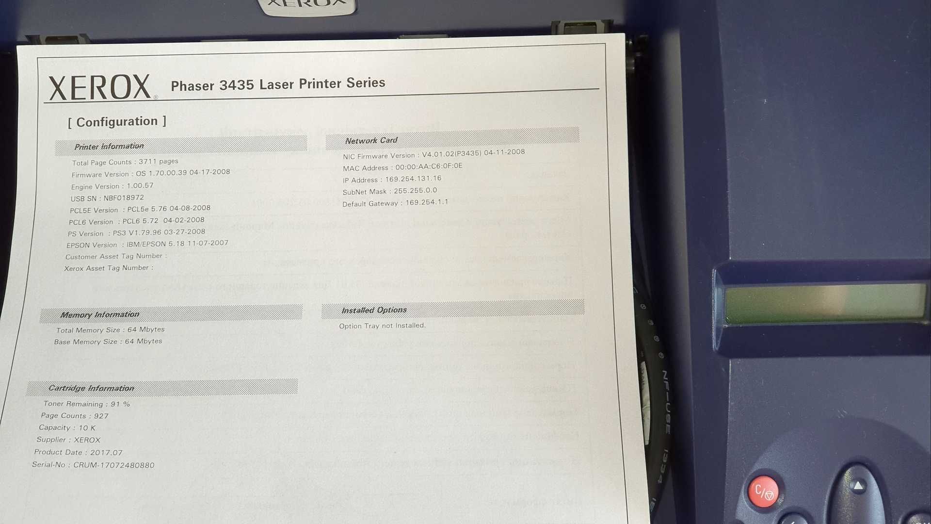 Xerox Phaser 3435DN/3428D - двосторонні мережеві