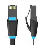 Kabel Sieciowy Vention Płaski Cat6 Utp 8M Ethernet 1000Mbps Czarny