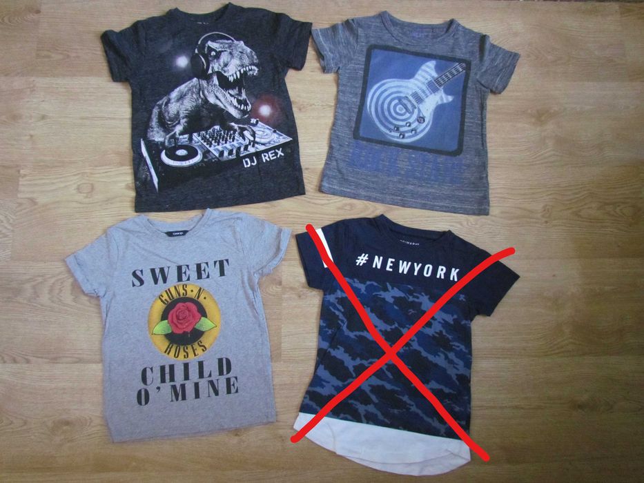 Футболка, шорты, реглан 3-4, 5-6л  Некст, НМ, Микки, динозавр, миньон