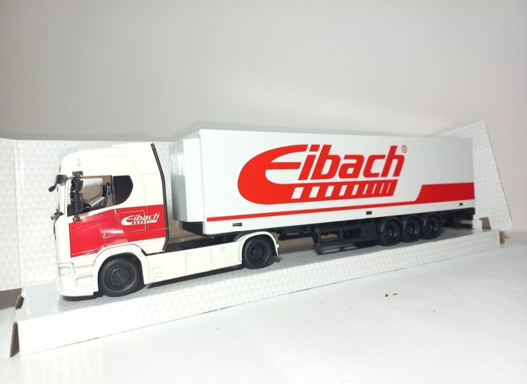 Bburago tir Scania Eibach, skala 1:43