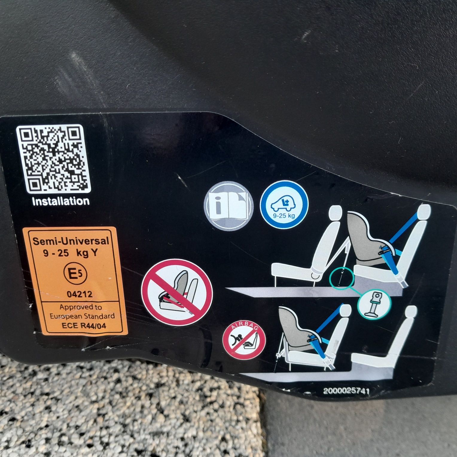 Fotelik bez isofix Britax Romer My Way