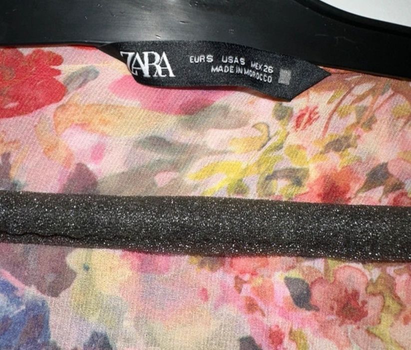 Blusa da Zara colorida