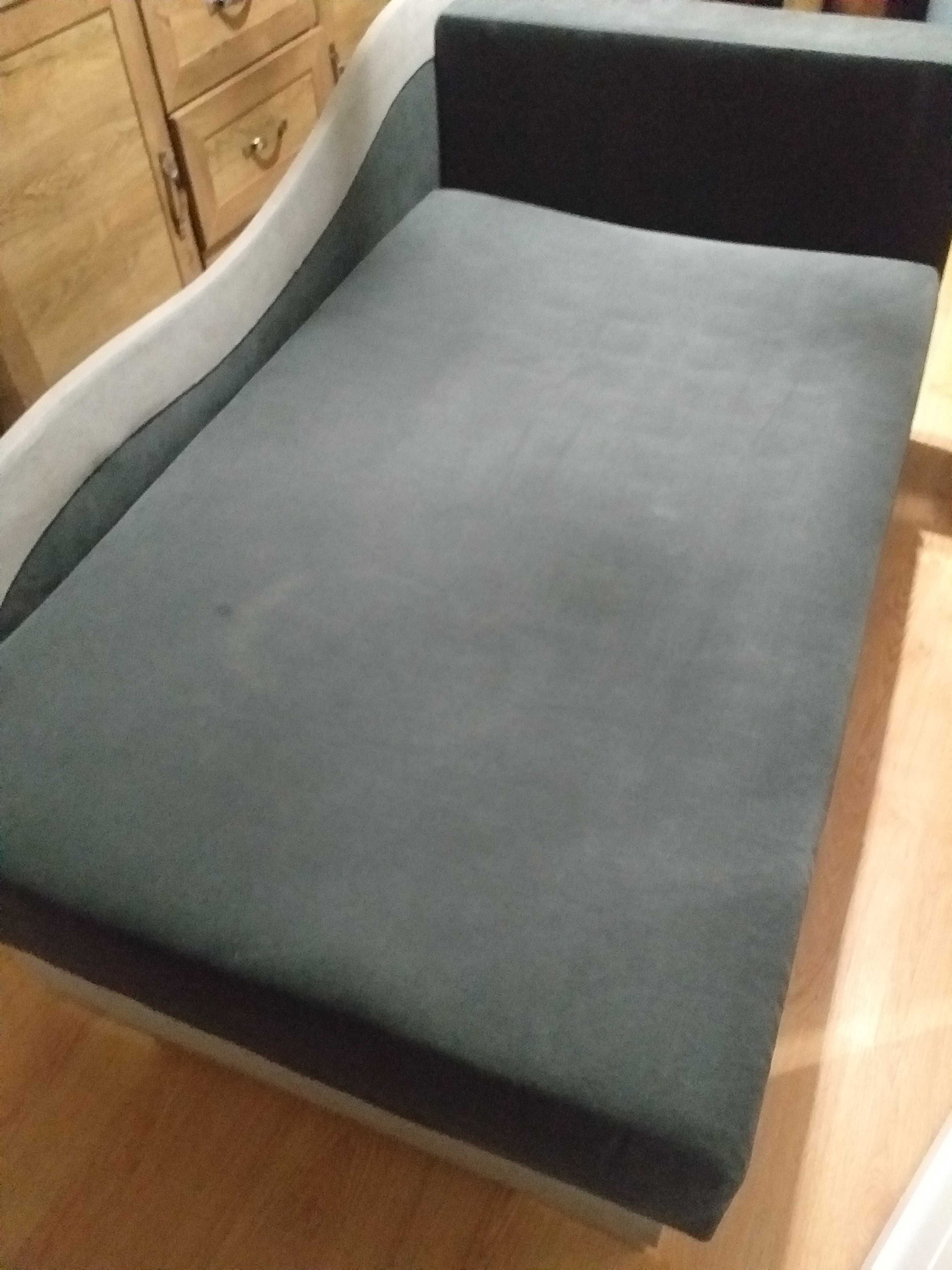 Sofa rozkladana szara