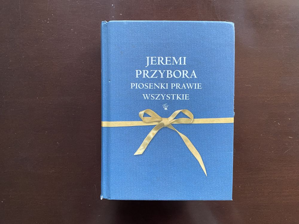 Książka, śpiewnik „Jeremi Przybora. Piosenki prawie wszystkie”