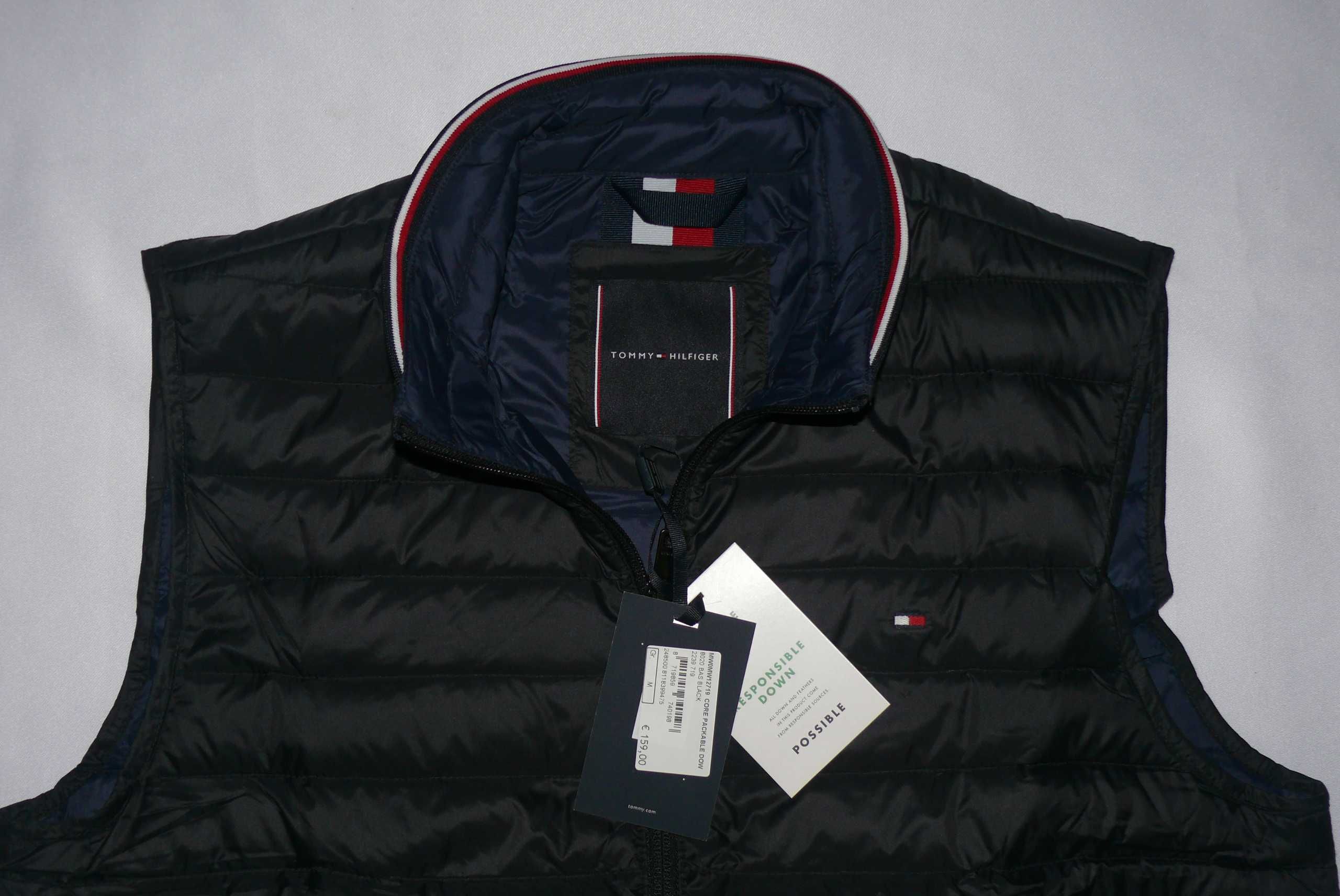 Oryginalny bezrękawnik Tommy Hilfiger kamizelka  MW0MW12719 roz. XL