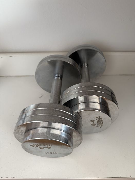 Halteres Montaveis Cromado 15 Kg