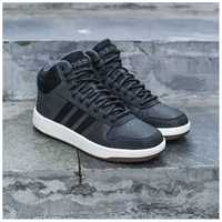 Ocieplane buty zimowe męskie Adidas Hoops R 44, 44 2/3