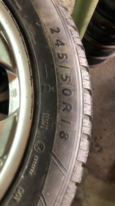 Диски R18 з зимовою гумою  в комплекті