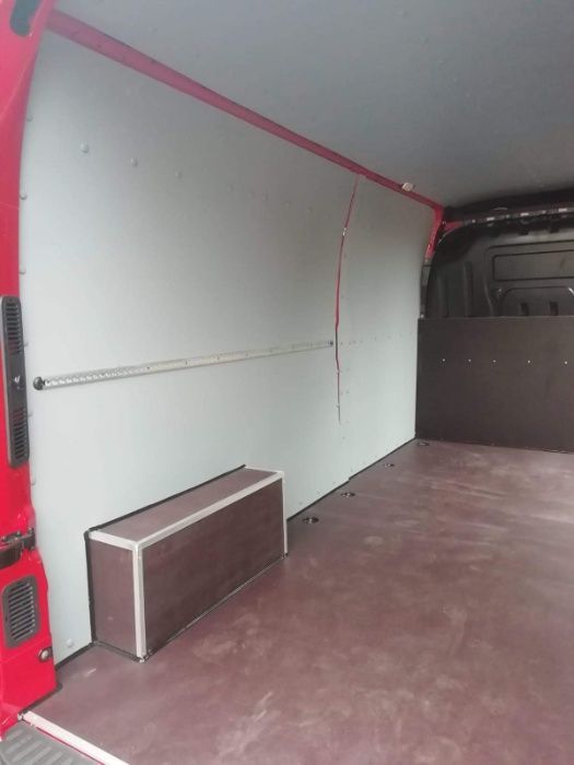 Zabudowa samochodu auta busa dostawczego Opel Movano L3H2