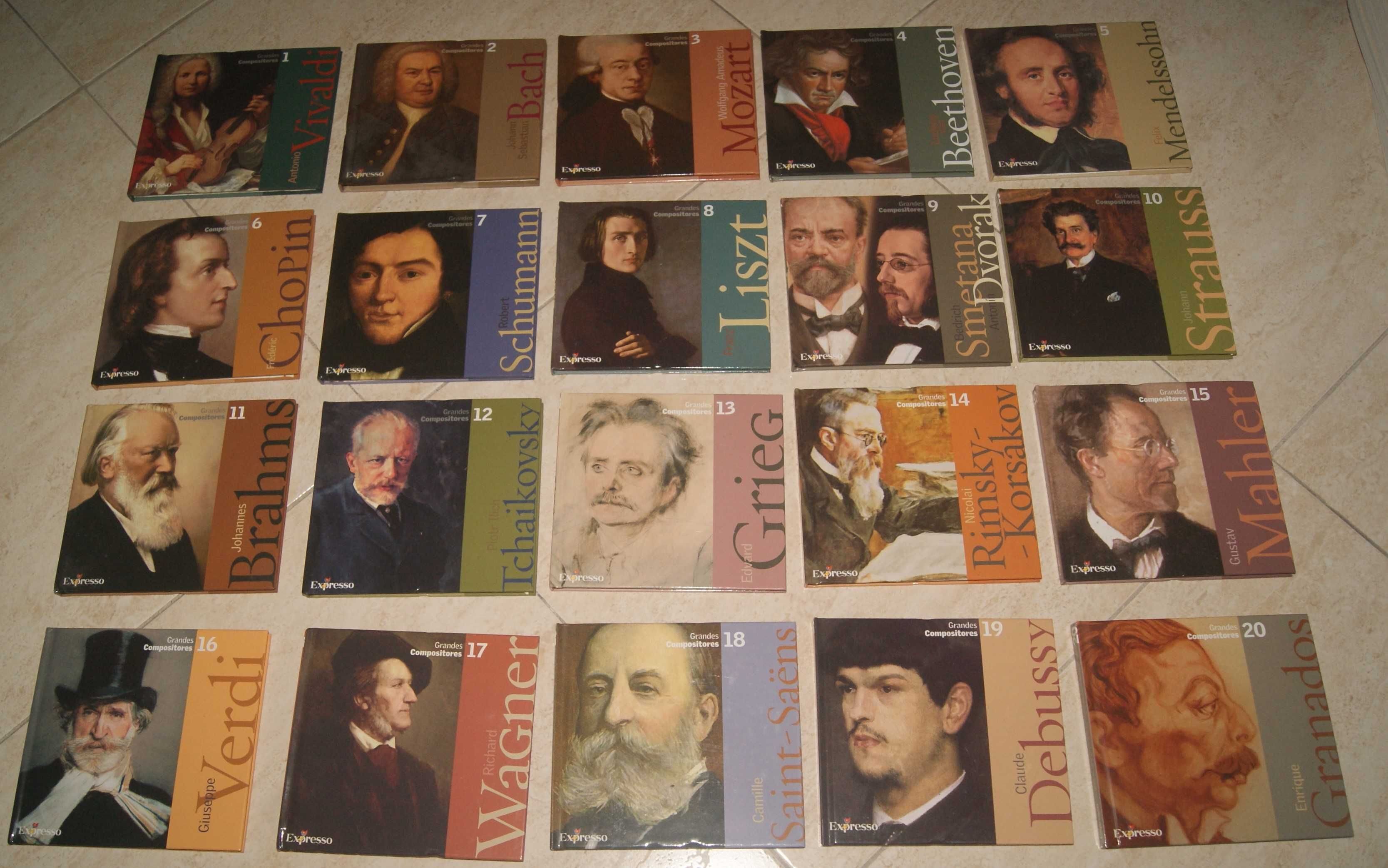 Coleção 20 CDs grandes compositores de música clássica