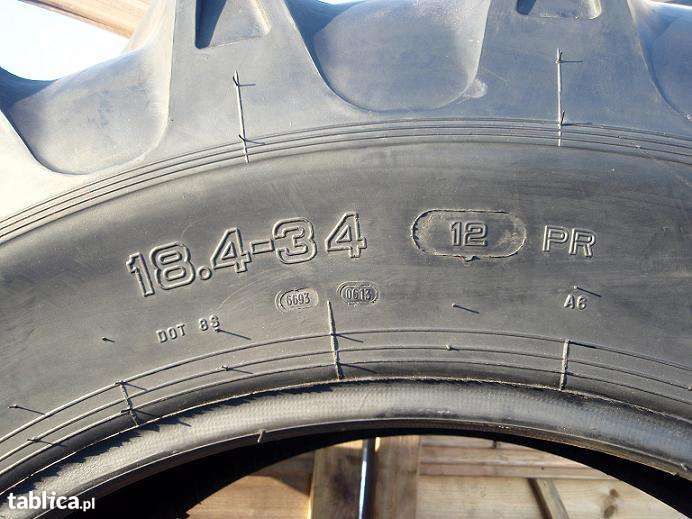 opona 18.4-34 460/85R34 KABAT BKT PETLAS 14PR URSUS Zetor