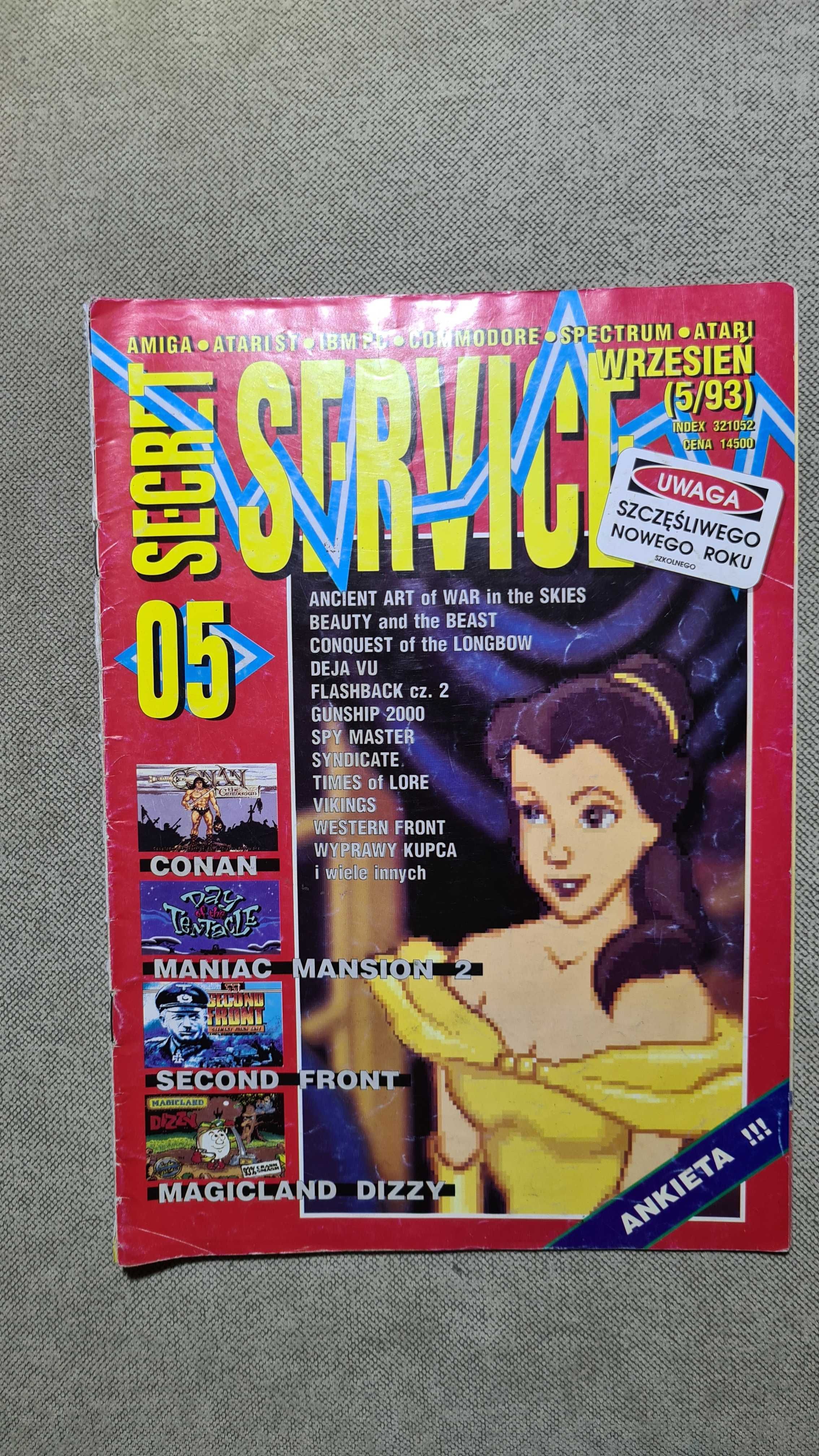 Magazyn SECRET SERVICE 05 z roku 1993