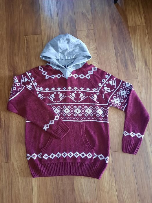 Męski sweter zimowy r L