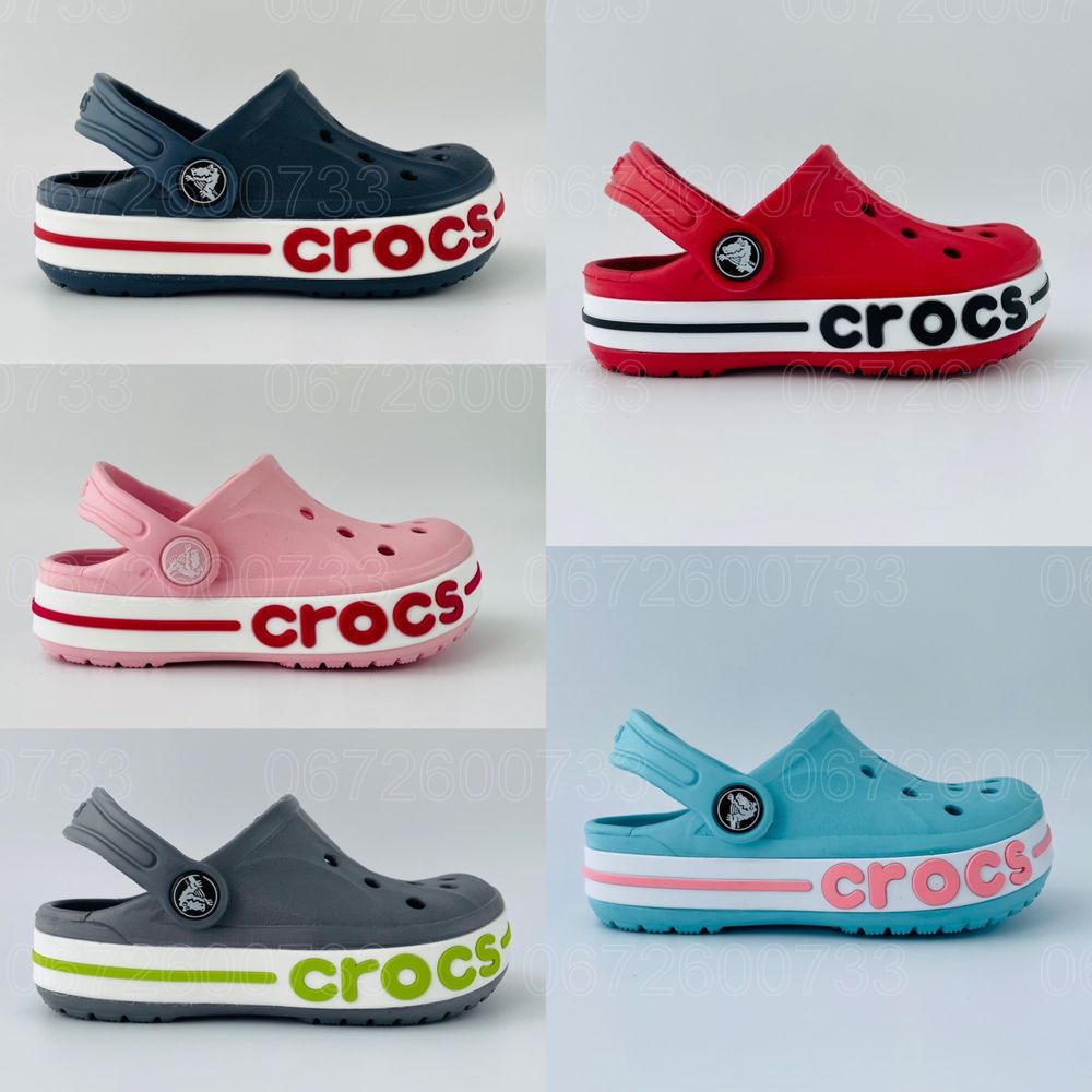 Crocs кроксы детские черные С7, 8, 9, 10, 11, 12, 13, j1, 2,3