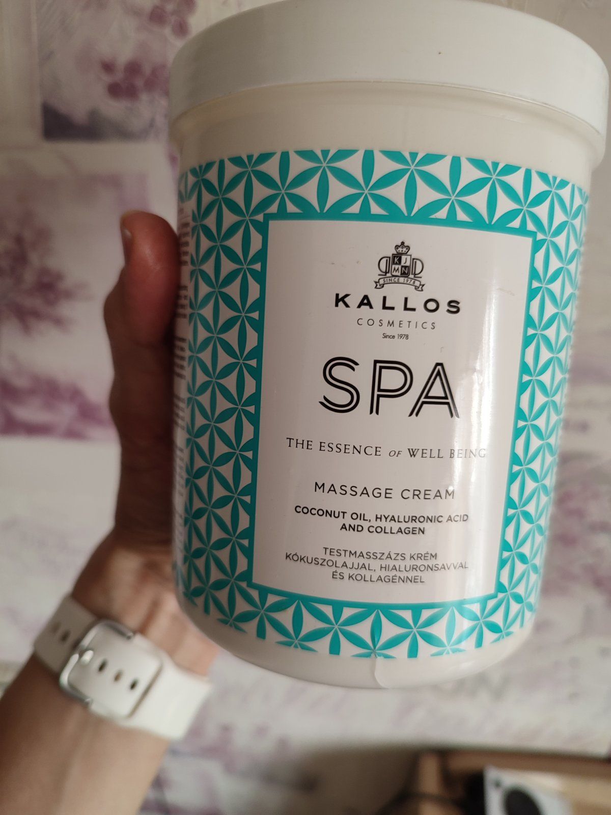 Крем массажный  Kallos SPA 1 л