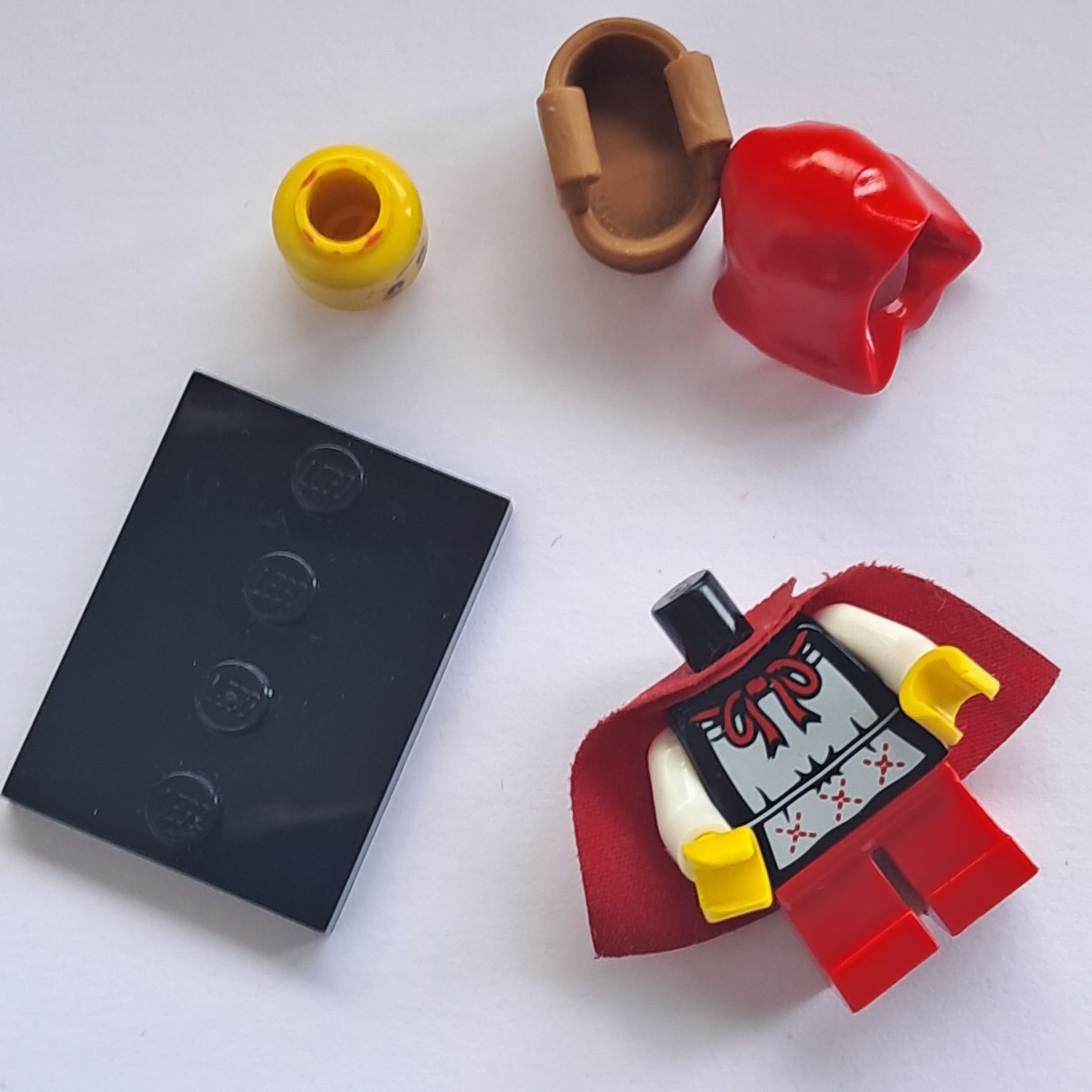 Lego minifigurka seria 7 czerwony kapturek col07-16