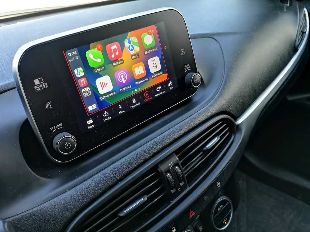 Uconnect Tipo 7" oryginalne radio nawi Fiat z Android Carplay Montaż ?