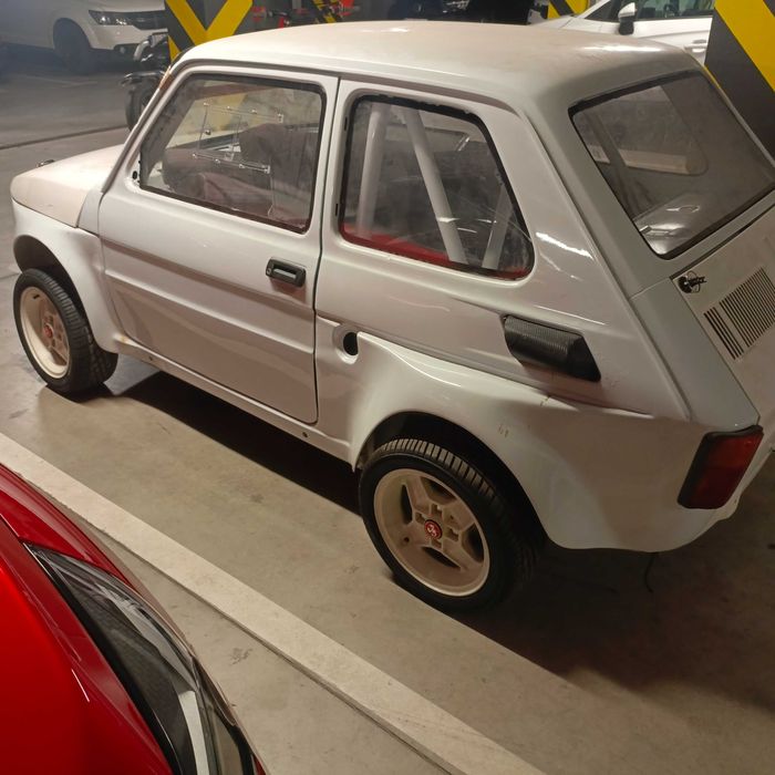 Fiat 126p kjs SWAP tuning cromodora klatka