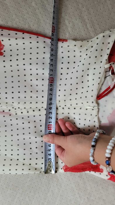 Długa biała sukienka Zara kwiat 3d w kropki XS 34 nowa viral